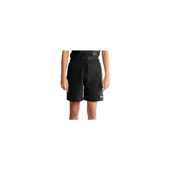 Timberland Mens Woven Badge Sweatshort Shorts Black Size XL MSRP $48 - Picture 1 of 1